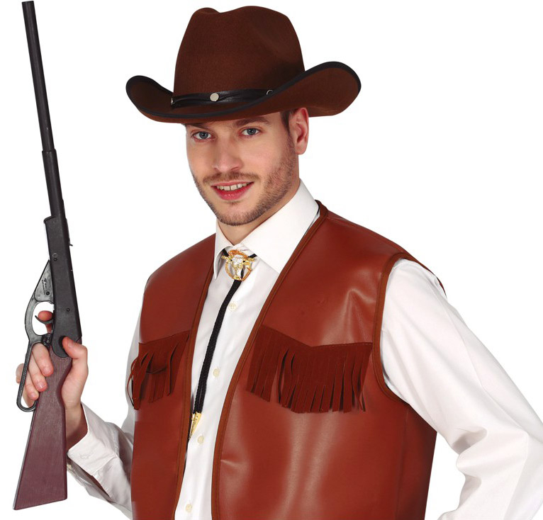 Riffel 65 cm, sort/brun