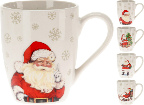 Julekrus porcelæn 340 ml