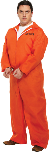 Orange fangedragt XL