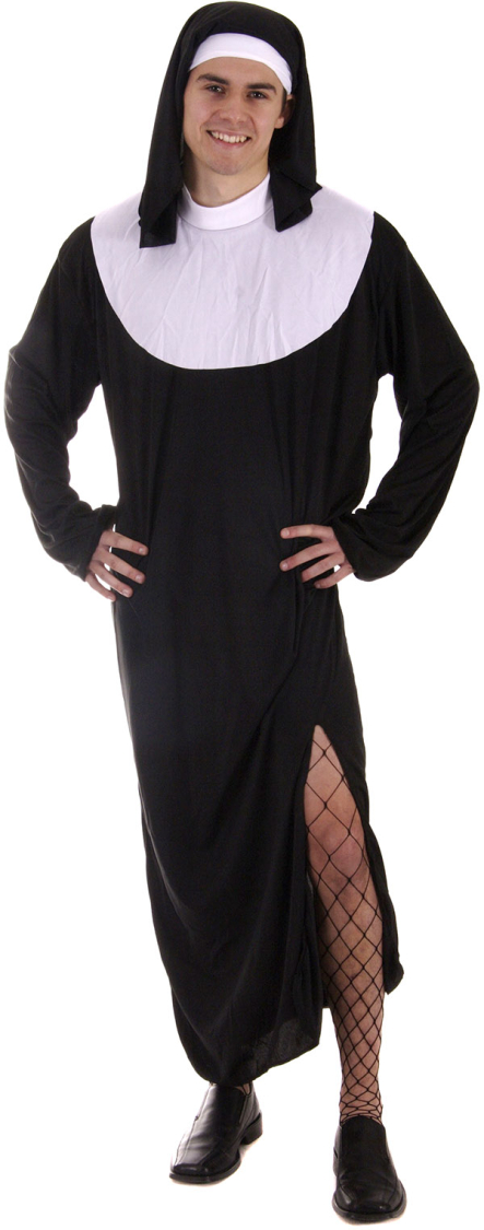 Nonne kostume til mænd