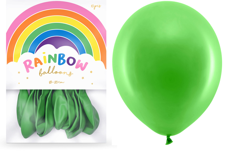 Balloner grøn 10-pak