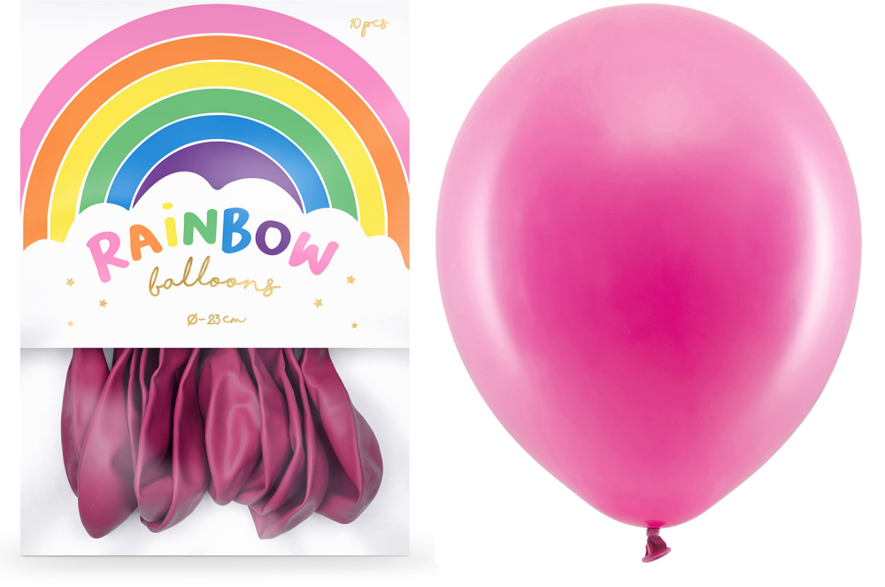 Balloner fuchsia 10-pak