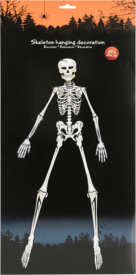 Pap-skelet deko ca. 150 cm