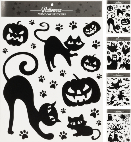 Halloween vinduesklæb