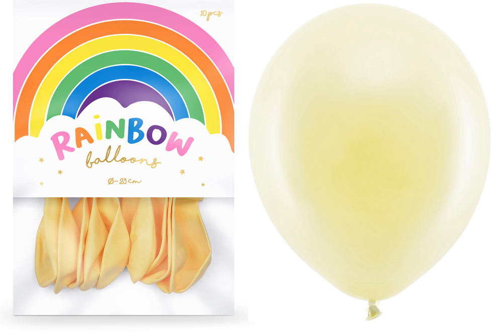 Balloner creme 10-pak