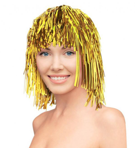 Paryk metallic, guld