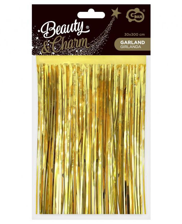 Guirlande lametta, guld