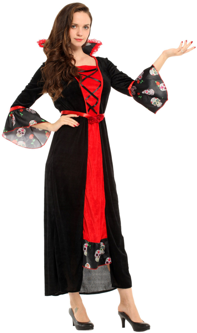 Skelet dronning kjole, M