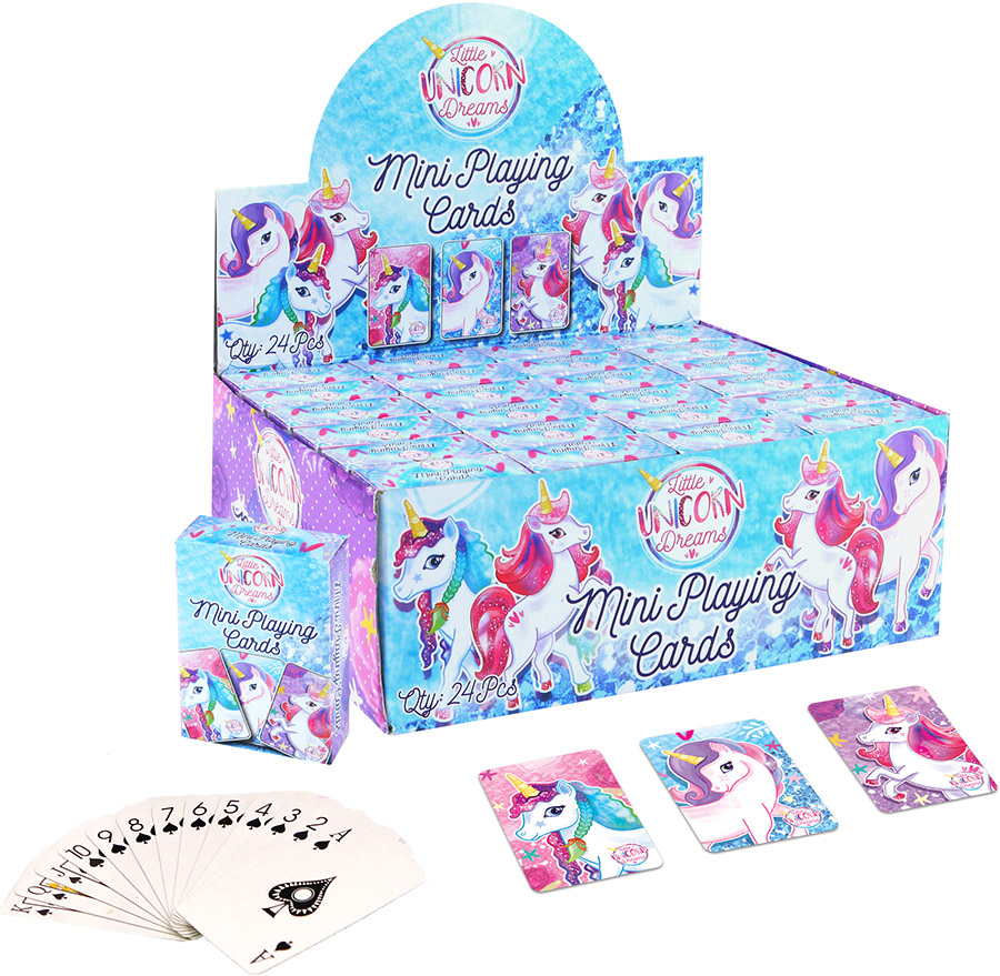 Unicorn mini spillekort