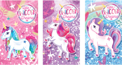 Unicorn mini notesbog