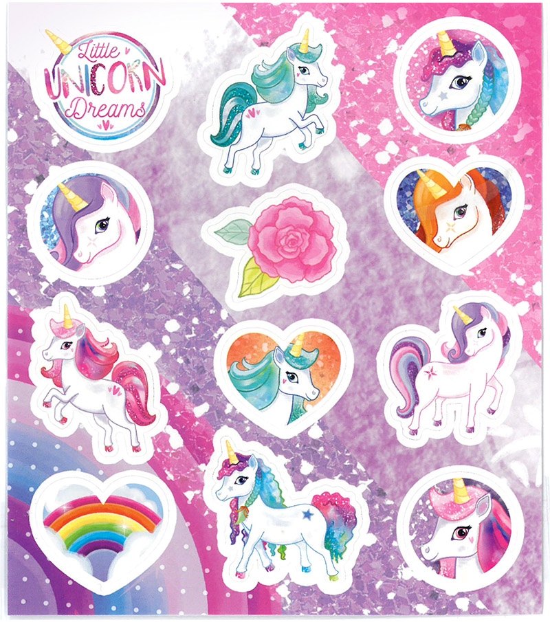 Unicorn klistermærker