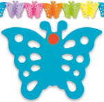 Sommerfugl guirlande 4 m