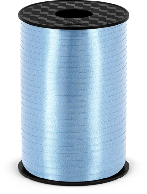 Gavebånd 5mm x 200m lyseblå