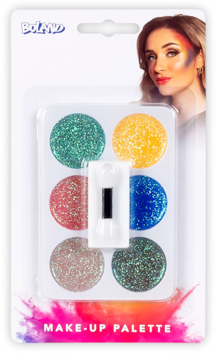 Make-up palette glitter
