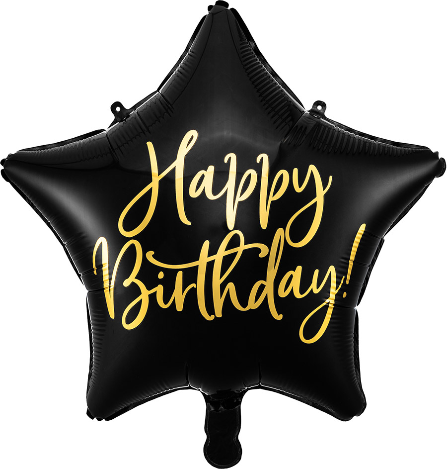 Folieballon Happy Birthday