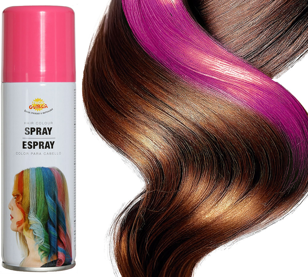 Hårfarve spray pink