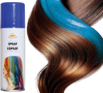 Hårfarve spray blå