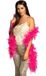 Fjerboa 50 g, pink