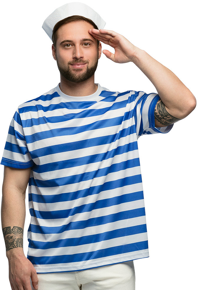 Matros sæt trøje & hat, M/L