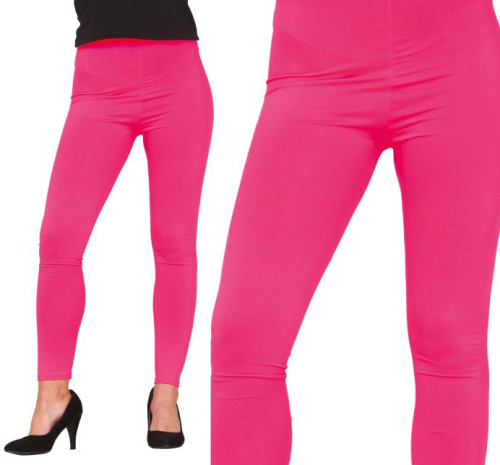 Leggings, neon-pink, str. L