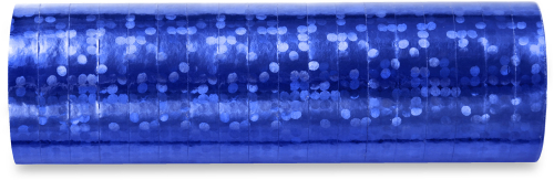 Serpentiner hologram, blå