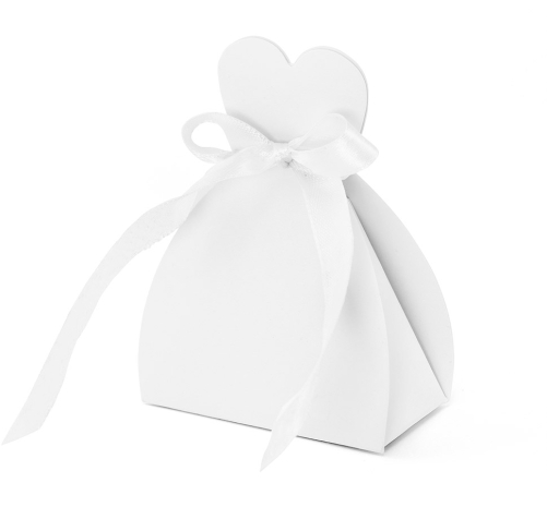 Små æsker hvid 10-pak