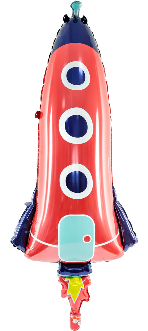 Folieballon rumraket 42x112
