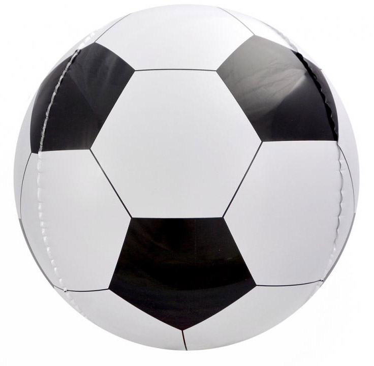 Billede af Folieballon fodbold 40 cm