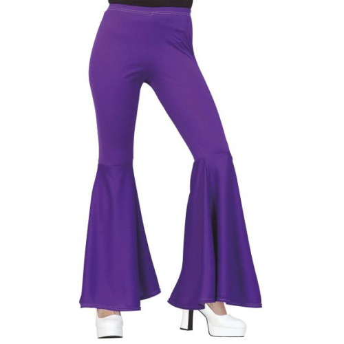 Trompetbukser lilla, str. L