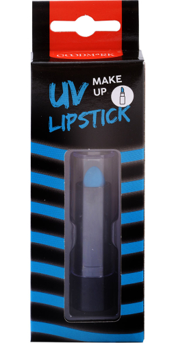 UV læbestift neon blå