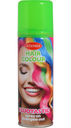 Hårfarve spray fluo grøn