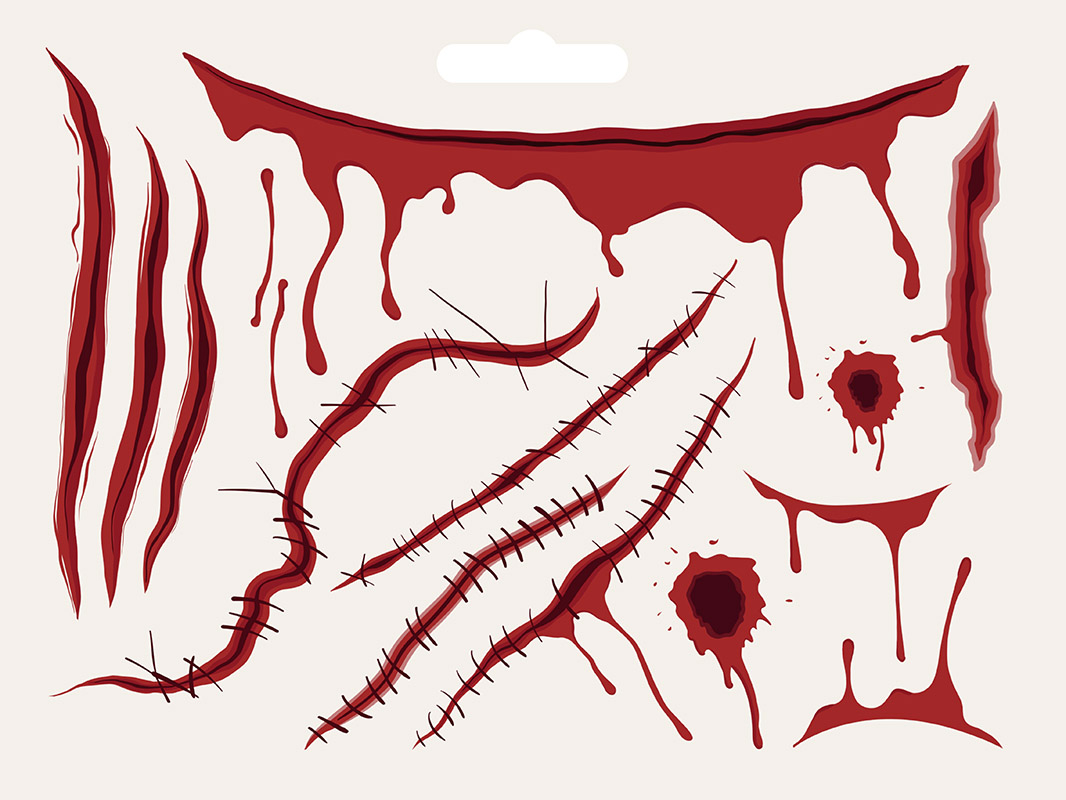 Blodige tatoveringer