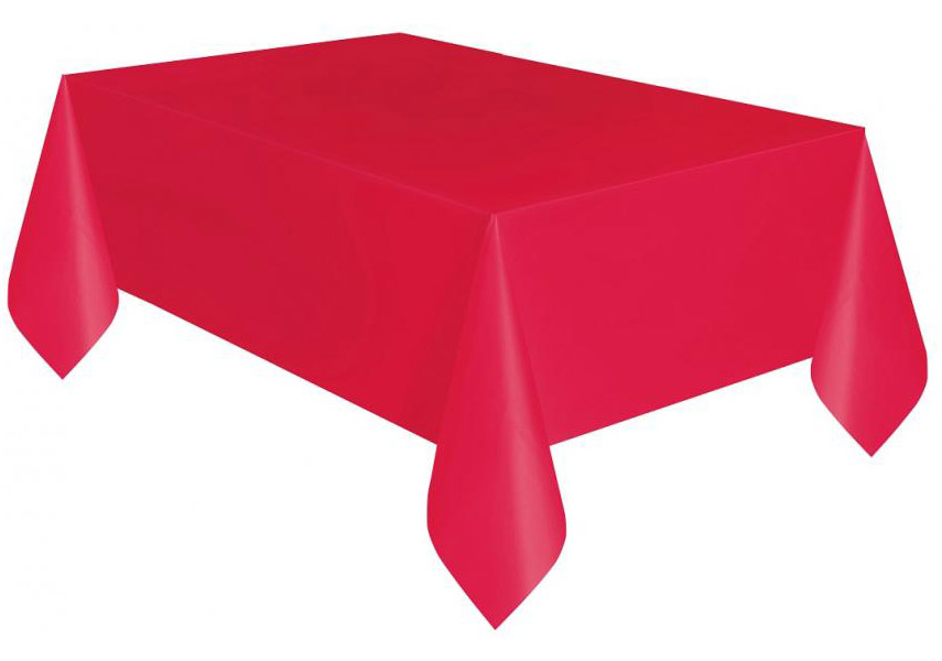Dug rød 137x274 cm