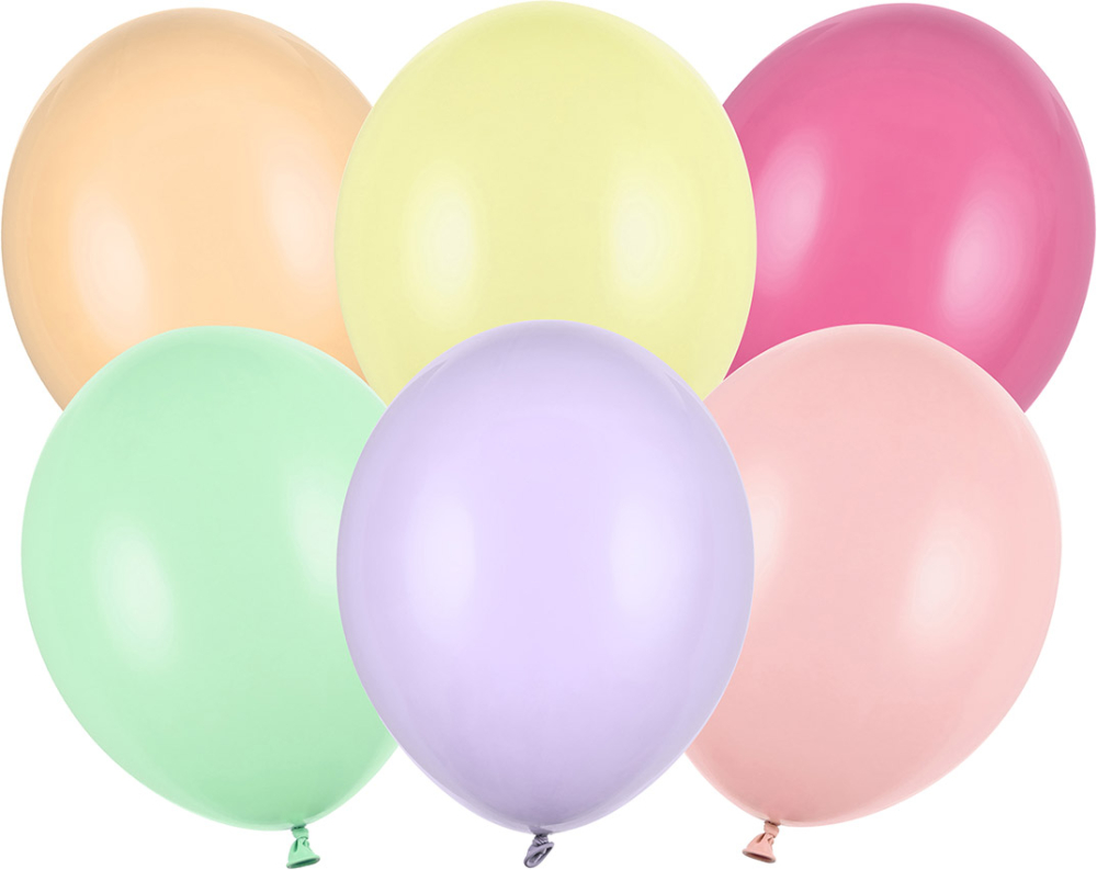 Balloner pastel 23cm 50-pak