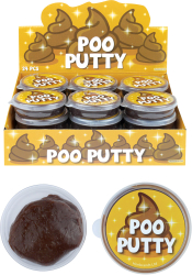 Poo putty slim, brun