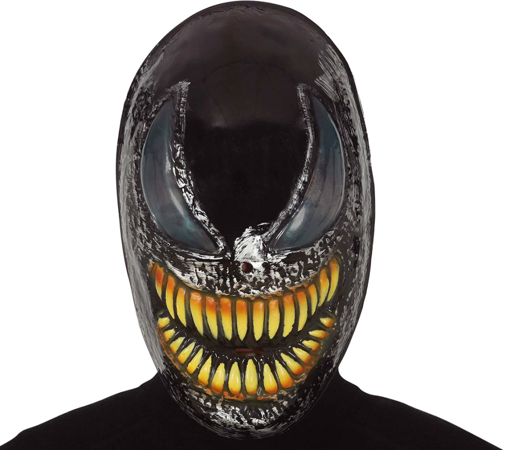 Sort alien maske, plast