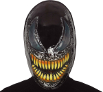 Sort alien maske, plast