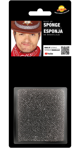 Skæg-stubbe makeup svamp