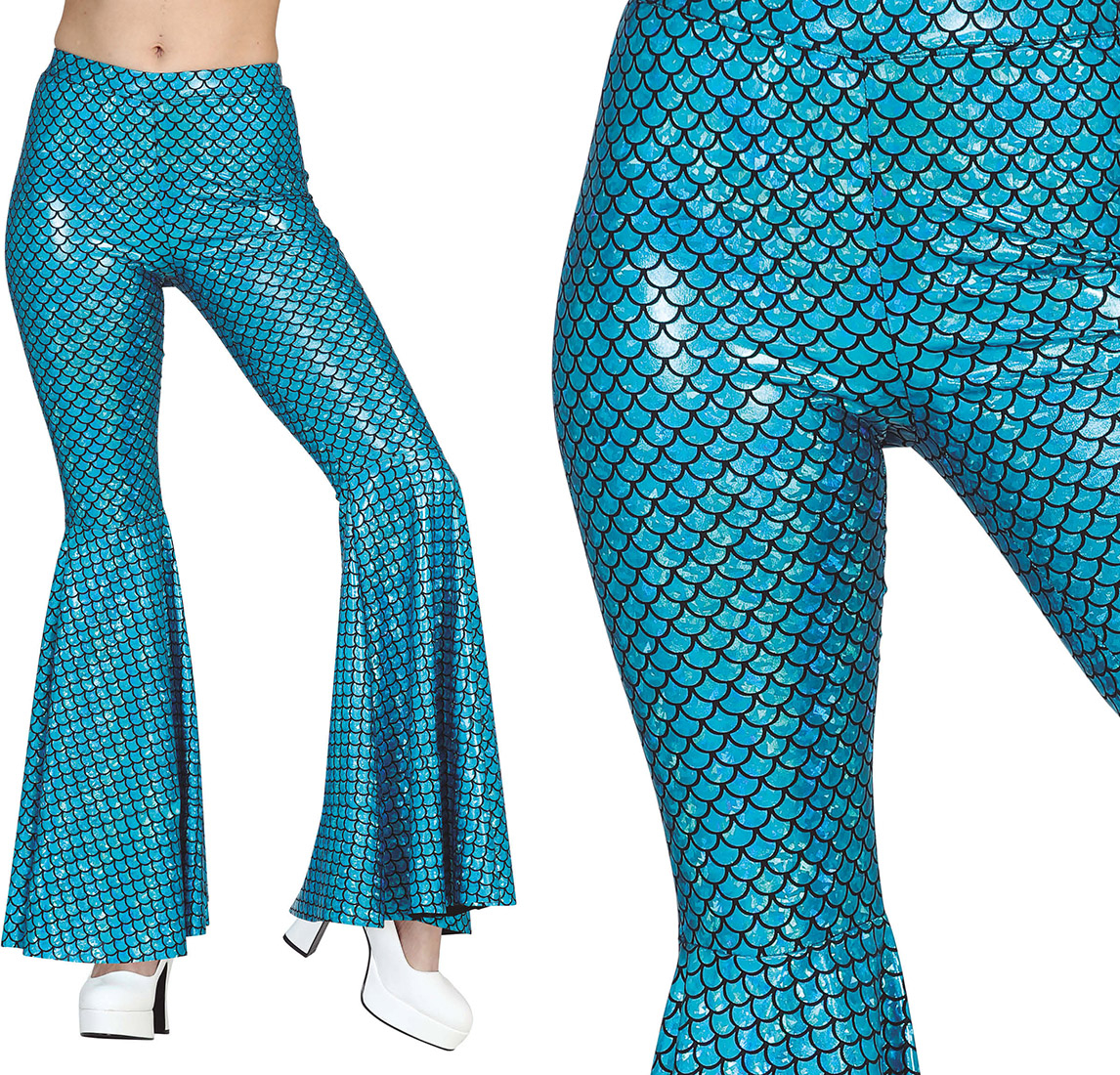 Havfrue trompetbukser, str. M