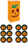 Halloween papirspose 12-pak