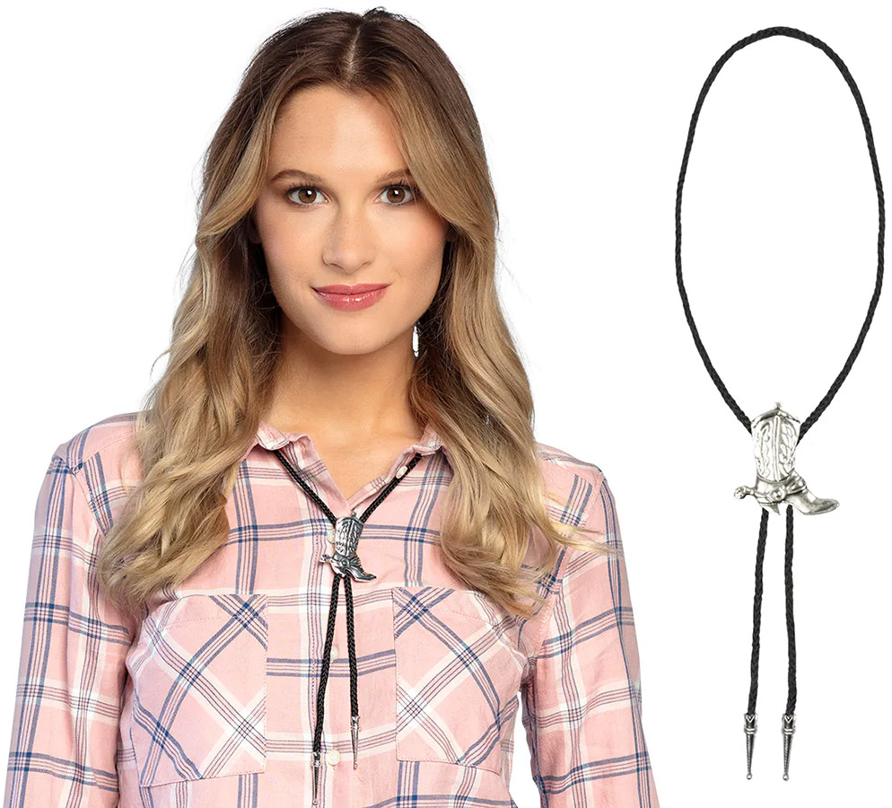 Cowboy halskæde med støvle