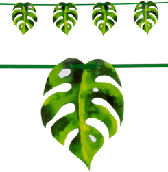 Palmeblad guirlande 3 m