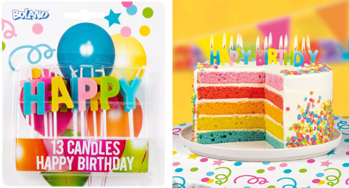 Happy Birthday kagelys