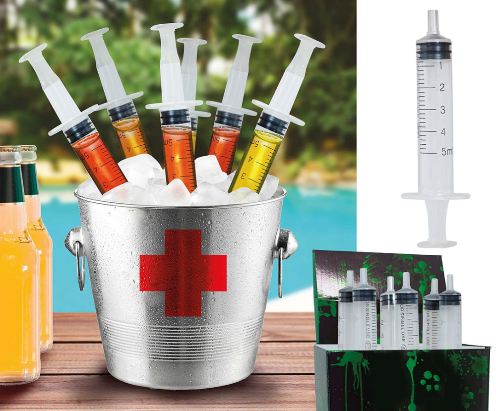 Shotssprøjter 5 ml 6-pak
