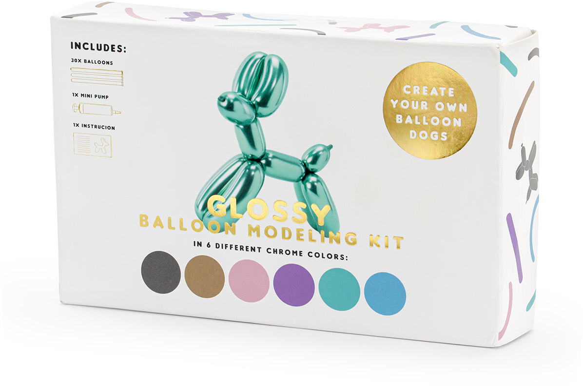 Ballondyr sæt glossy