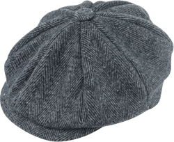 Peaky sixpence hat, sildeben
