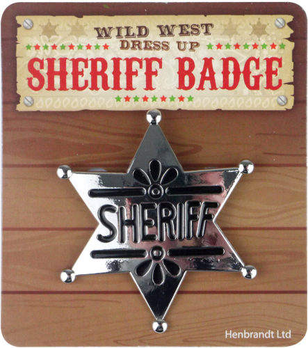 Sherif stjerne, metal