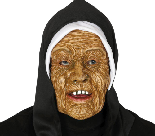 Gammel nonne maske med hætte