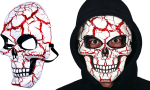 Blodig kraniemaske