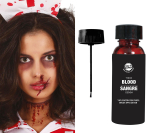 Falsk blod tykt 60 ml med pensel